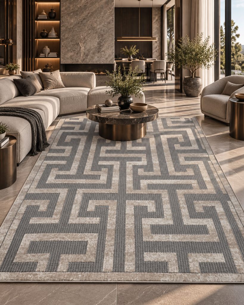 APEX 9004 | Modern Geometric Rug | Lorenzo Carpet