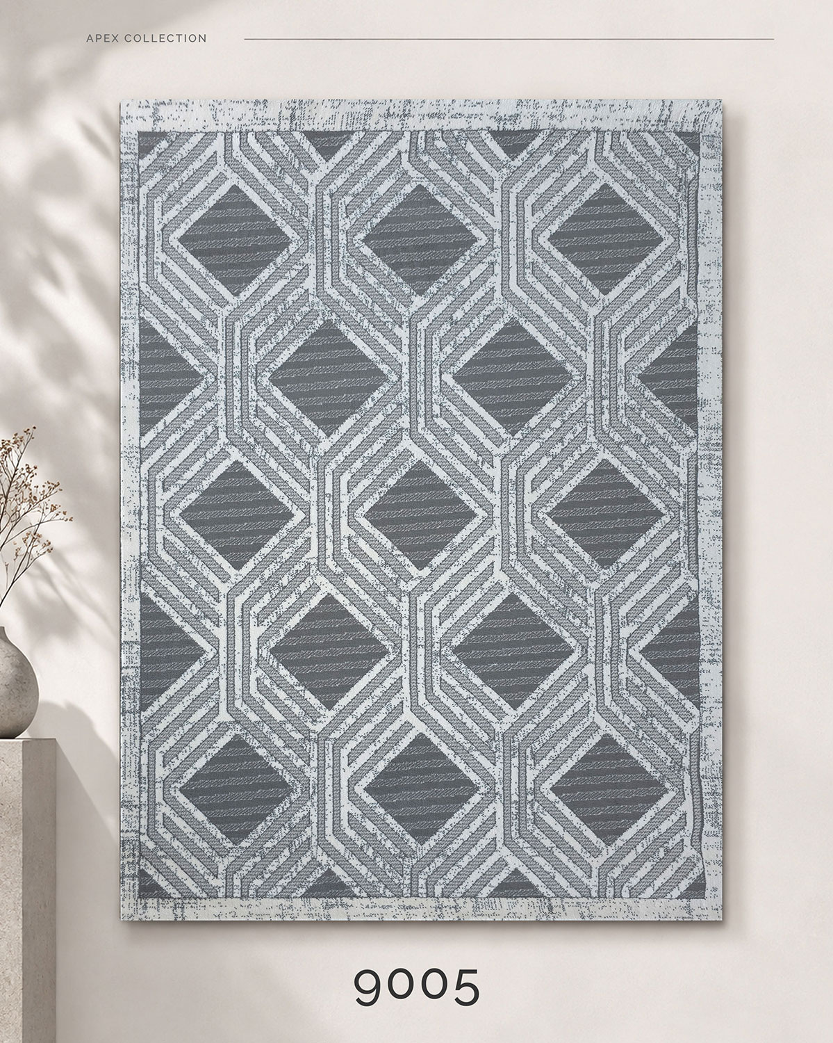 APEX 9005 | Modern Geometric Rug | Lorenzo Carpet