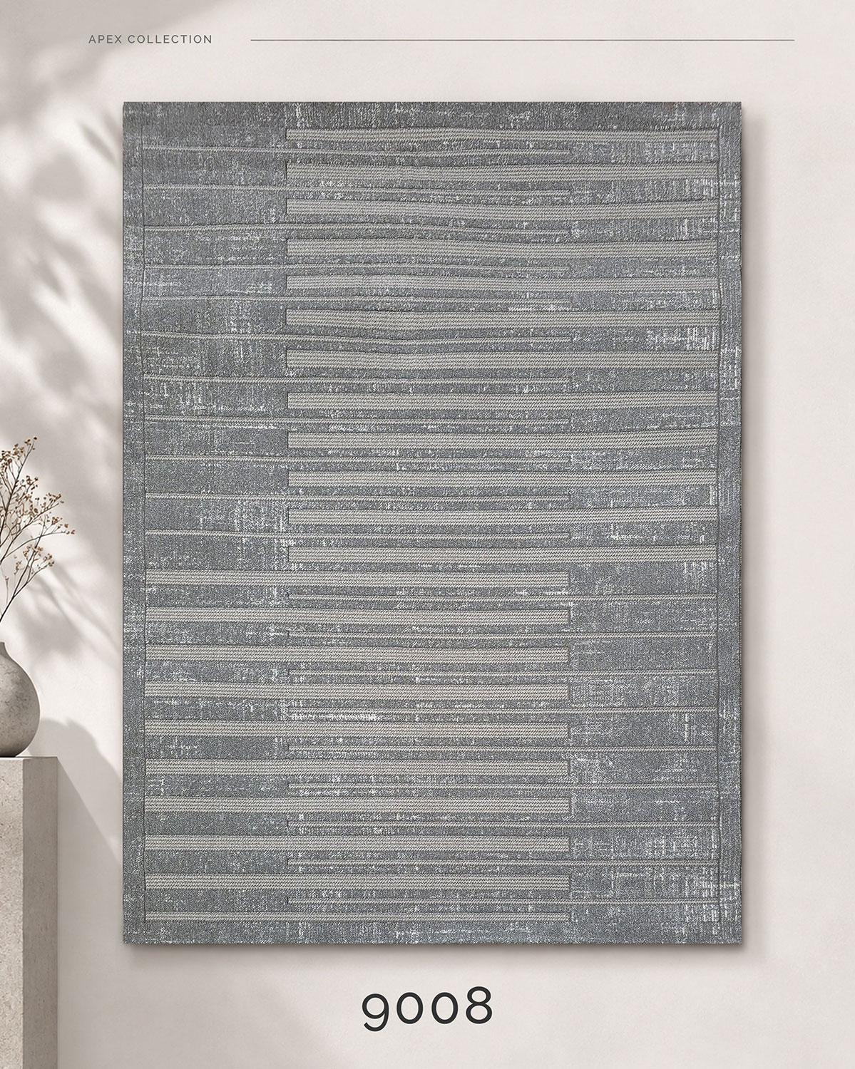 APEX 9008 | Modern Linear Rug | Lorenzo Carpet