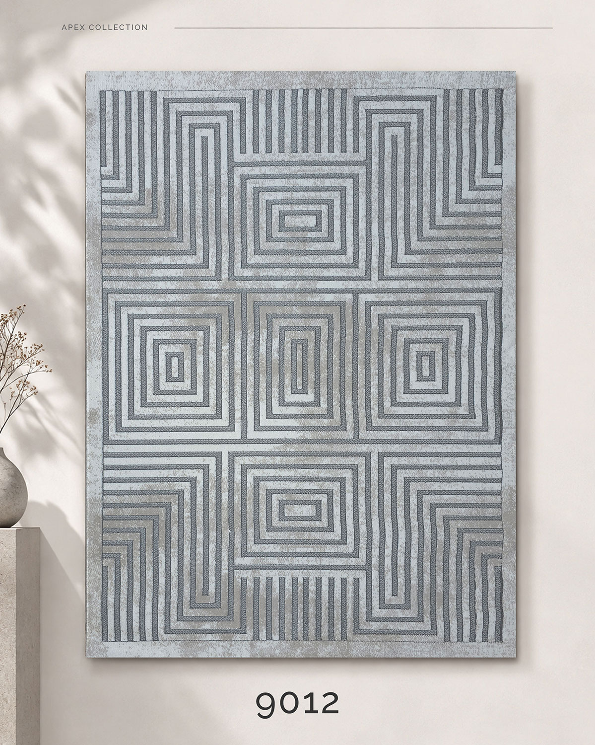 APEX 9012 | Modern Geometric Rug | Lorenzo Carpet