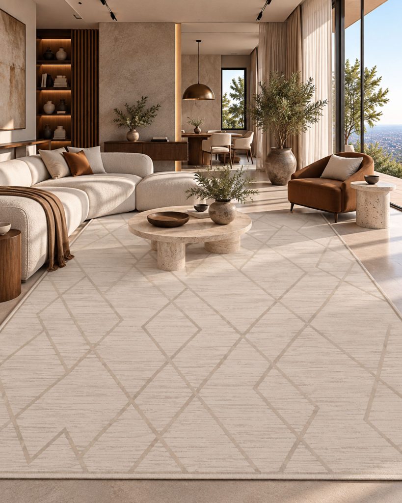 APEX 9019 Geometric Rug